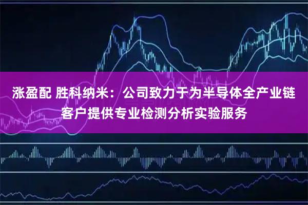 涨盈配 胜科纳米：公司致力于为半导体全产业链客户提供专业检测分析实验服务